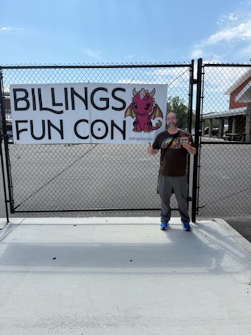 Excited to finally make the Billings Fun Con 2025