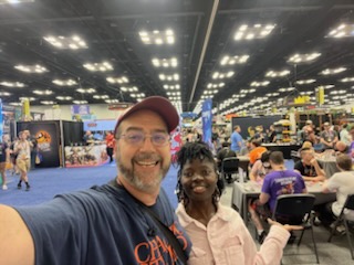 Enjoying the 2025 Gen Con Exhibit Hall