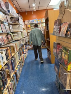 Enjoying the inside of White Knight Games & Hobbies thinking Beauty Pageant might make it on the shelf someday