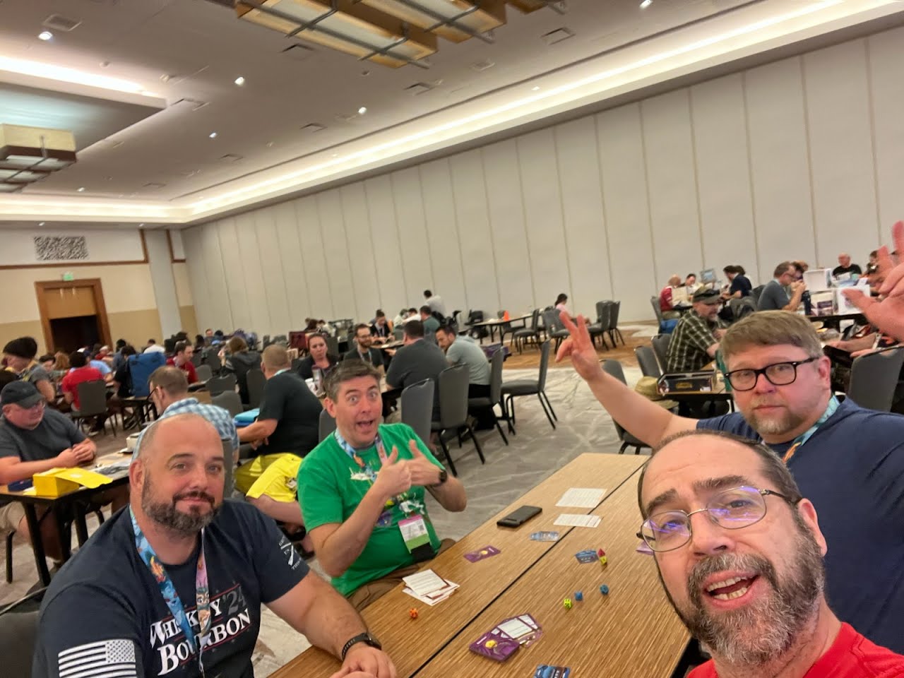 Thank you Matt Petz, Jack Stephani, Wayne Janssen, and Zach Turner (not in picture) for you validation of the strategy element of the Beauty Pageant. Clever times!