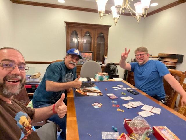 Thank you Tim McCurry for the experienced play test feedback Gen Con 2024. Your insights into games are always astounding